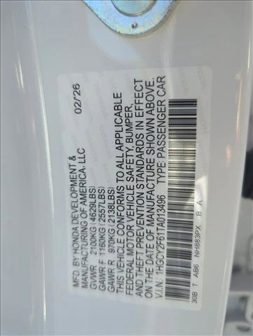 New 2026 Honda Accord EX-L image 21