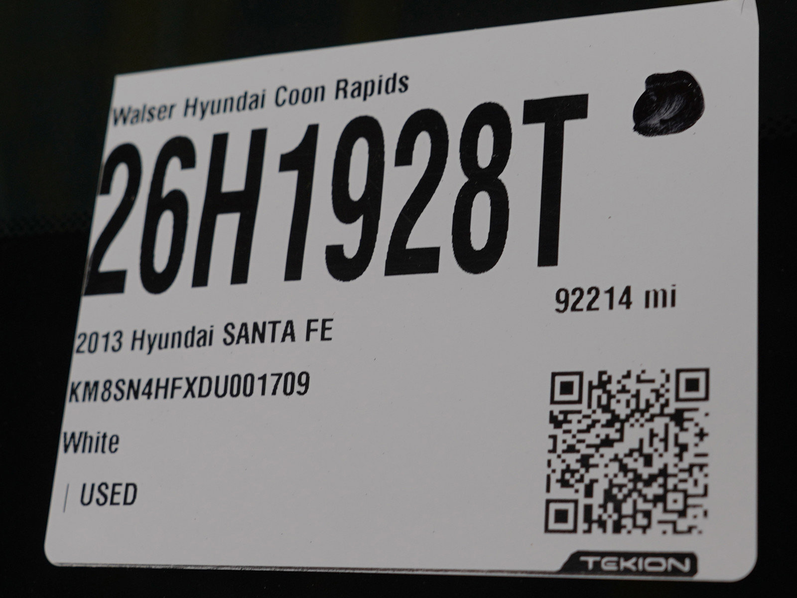 Used 2013 Hyundai Santa Fe GLS FWD image 30