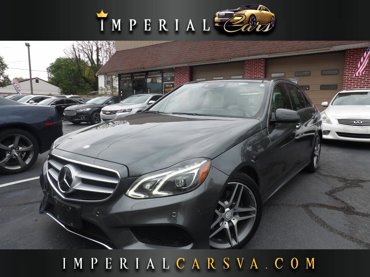 Used 2014 Mercedes-Benz E 350 4MATIC Sedan w/ Premium 1 Package