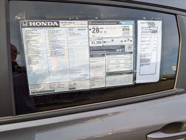 New 2026 Honda HR-V LX image 17