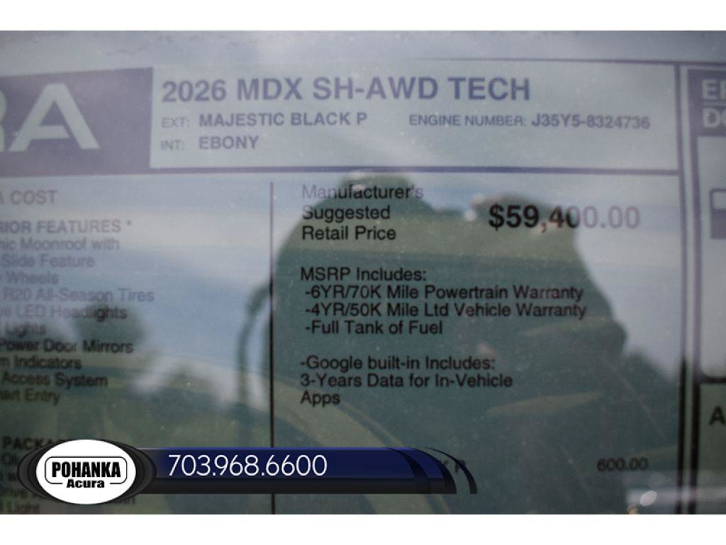 New 2026 Acura MDX SH-AWD w/ Technology Package image 40