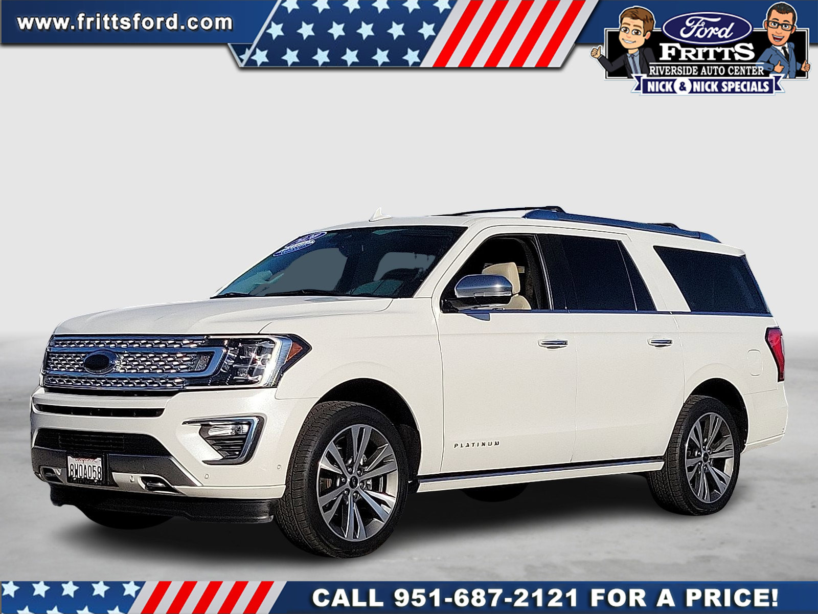Certified 2020 Ford Expedition Max Platinum