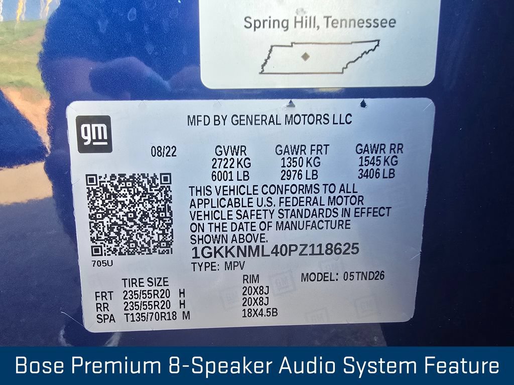 Certified 2023 GMC Acadia SLT w/ Elevation Edition FWD image 10