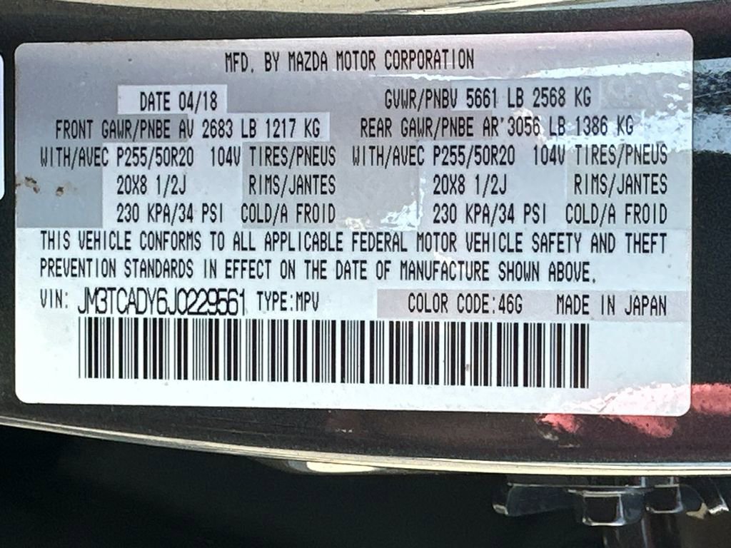 Used 2018 MAZDA CX-9 Grand Touring image 36