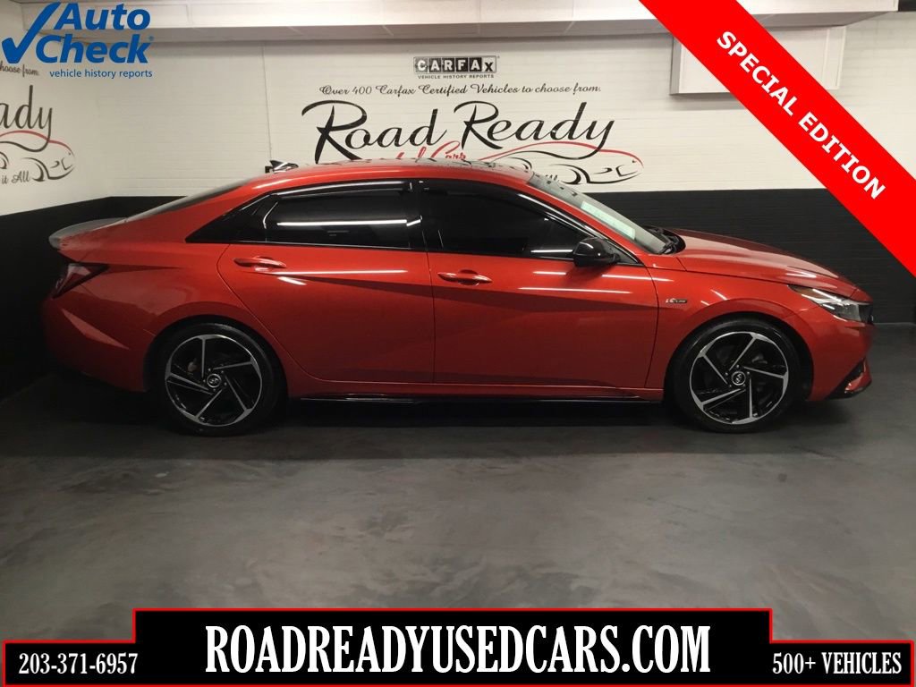 Used 2021 Hyundai Elantra N Line FWD image 1