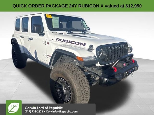 Used 2024 Jeep Wrangler Unlimited Rubicon image 1