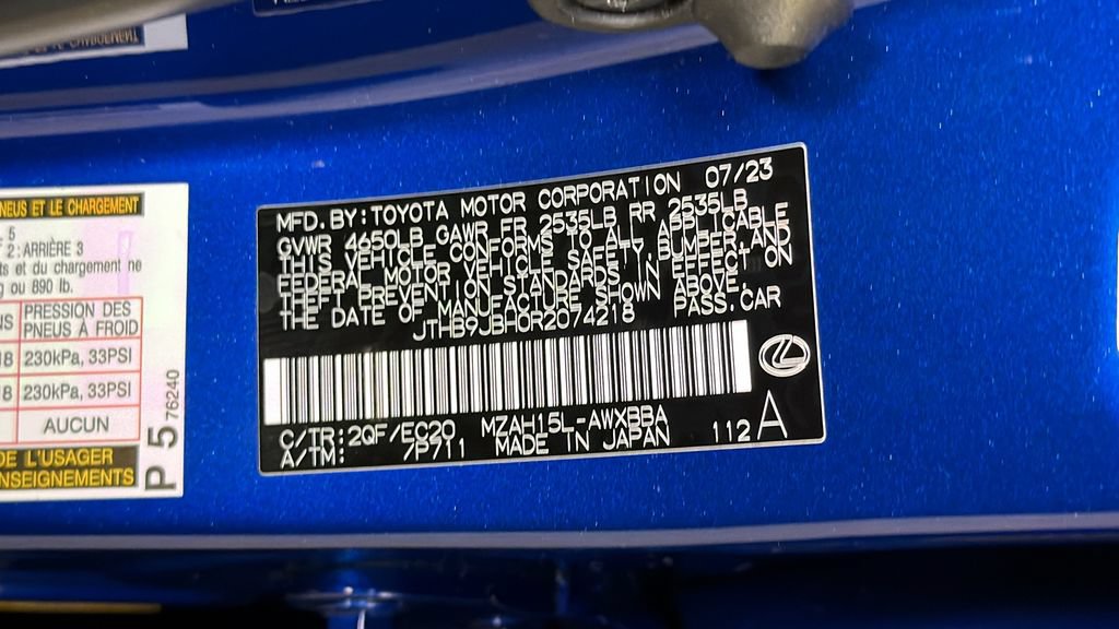 Certified 2024 Lexus UX 250h F Sport AWD/4WD image 36