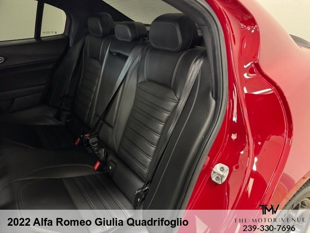 Used 2022 Alfa Romeo Giulia Quadrifoglio w/ Active Assist Plus Package image 23