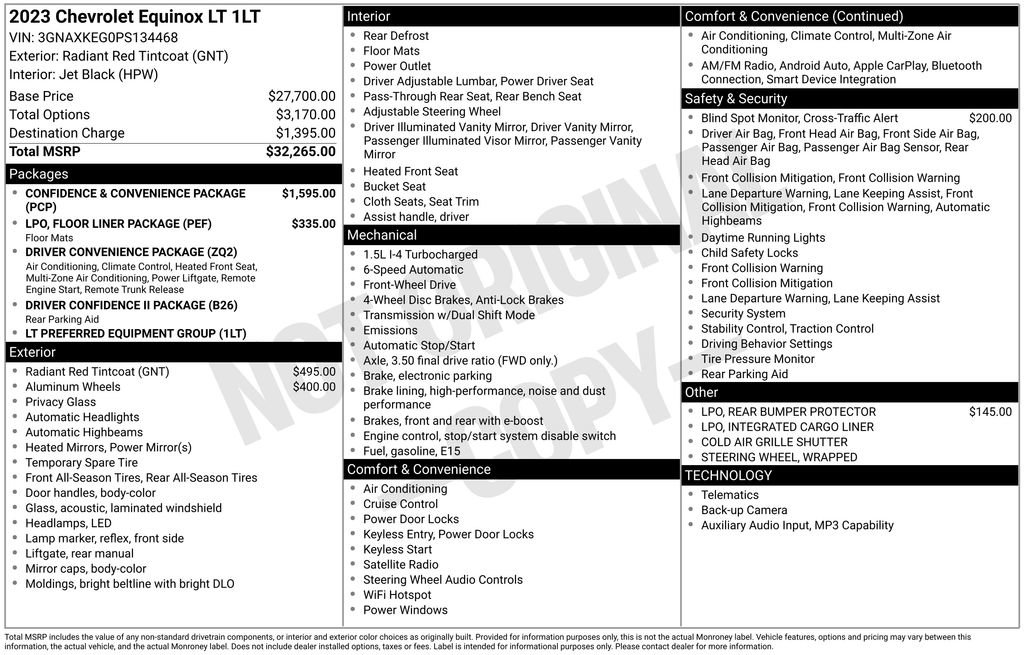 Certified 2023 Chevrolet Equinox LT image 10