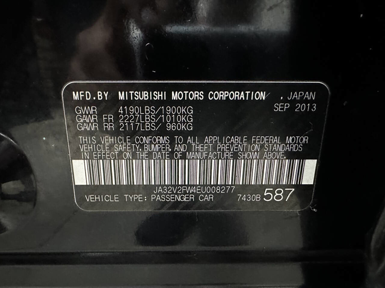 Used 2014 Mitsubishi Lancer SE image 31