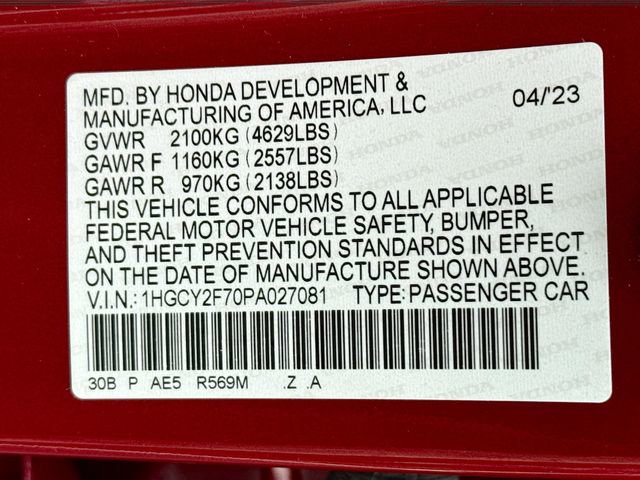 Used 2023 Honda Accord Sport image 32