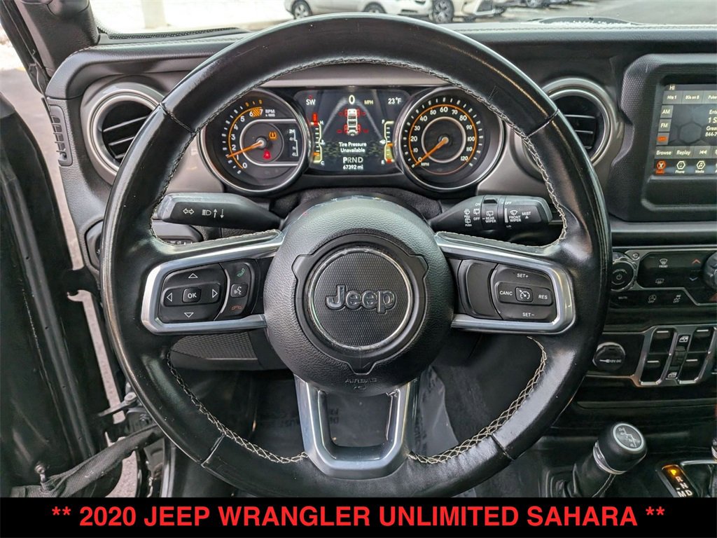 Used 2020 Jeep Wrangler Unlimited Sahara image 23
