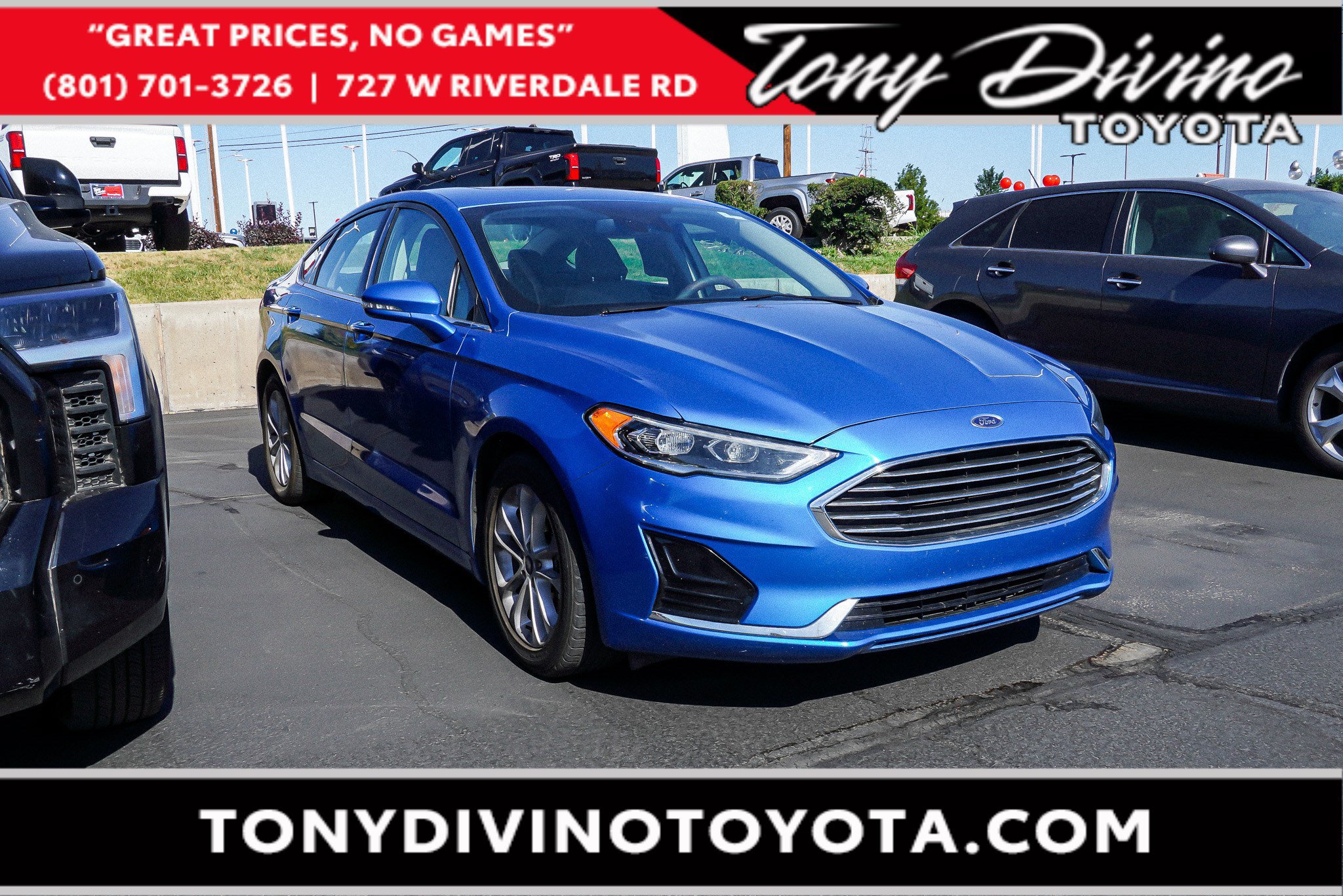 Used 2020 Ford Fusion SEL FWD image 1
