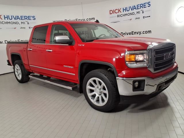 Used 2015 GMC Sierra 1500 SLT w/ SLT Crew Cab Value Package AWD/4WD image 3