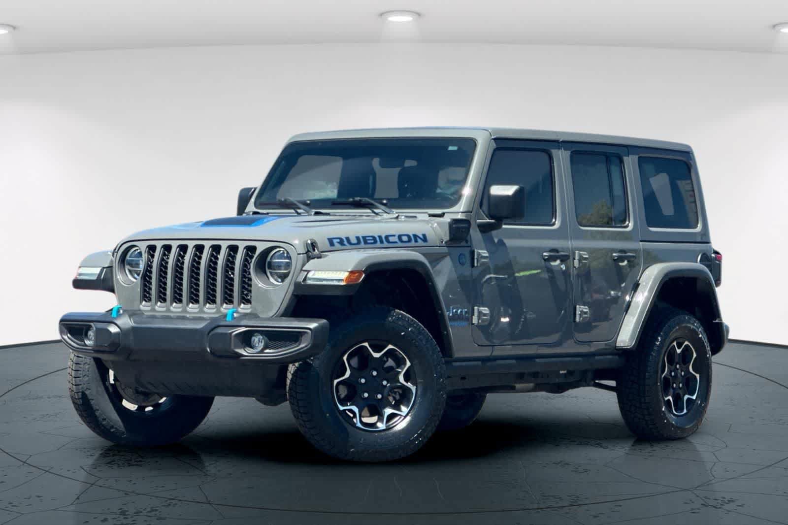 Used 2021 Jeep Wrangler Unlimited Rubicon 4xe w/ Cold Weather Group AWD/4WD image 1