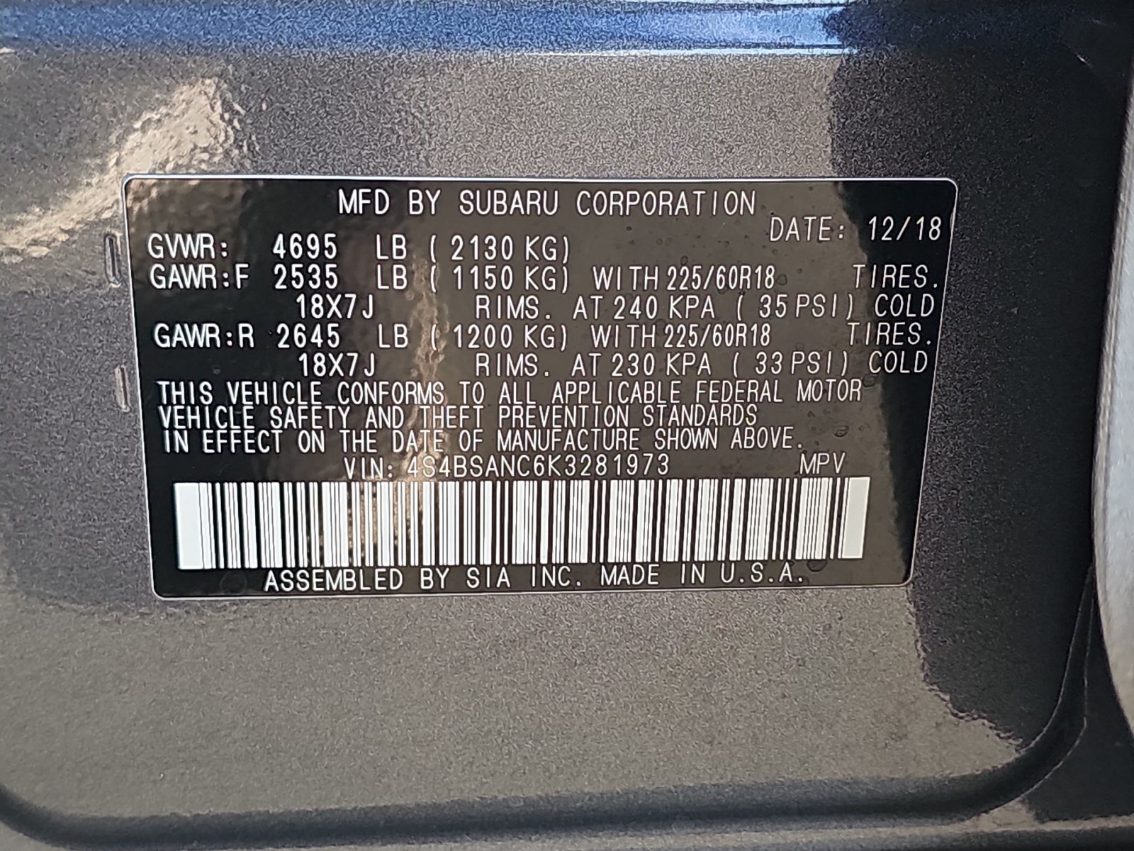 Used 2019 Subaru Outback 2.5i Limited AWD/4WD image 38