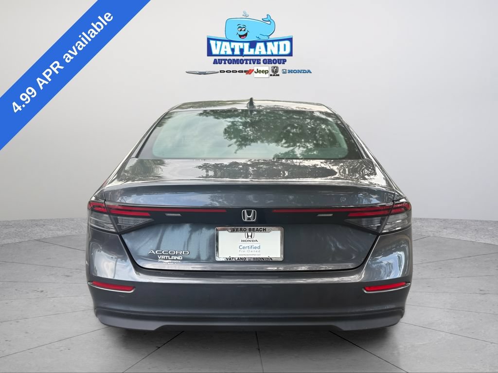 Certified 2023 Honda Accord LX image 4