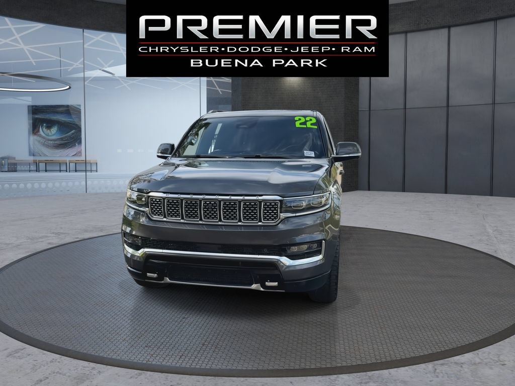 Used 2022 Jeep Grand Wagoneer Series III w/ Rear Seat Video Group 1 AWD/4WD video 3
