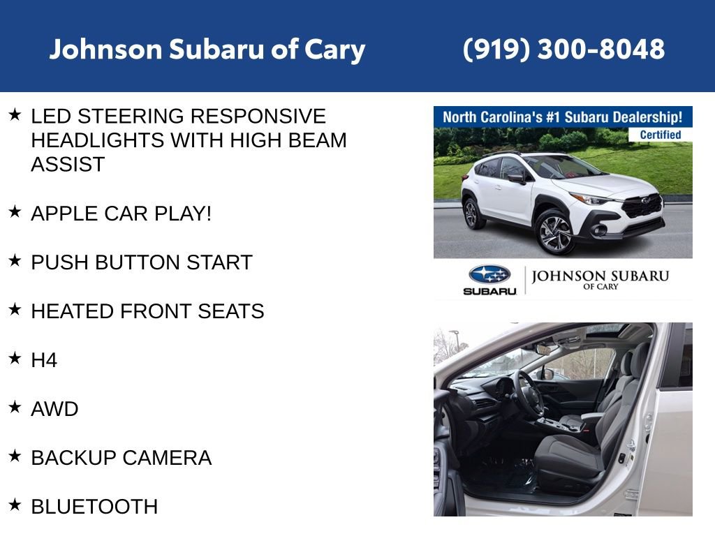 Certified 2025 Subaru Crosstrek 2.0i Premium image 12