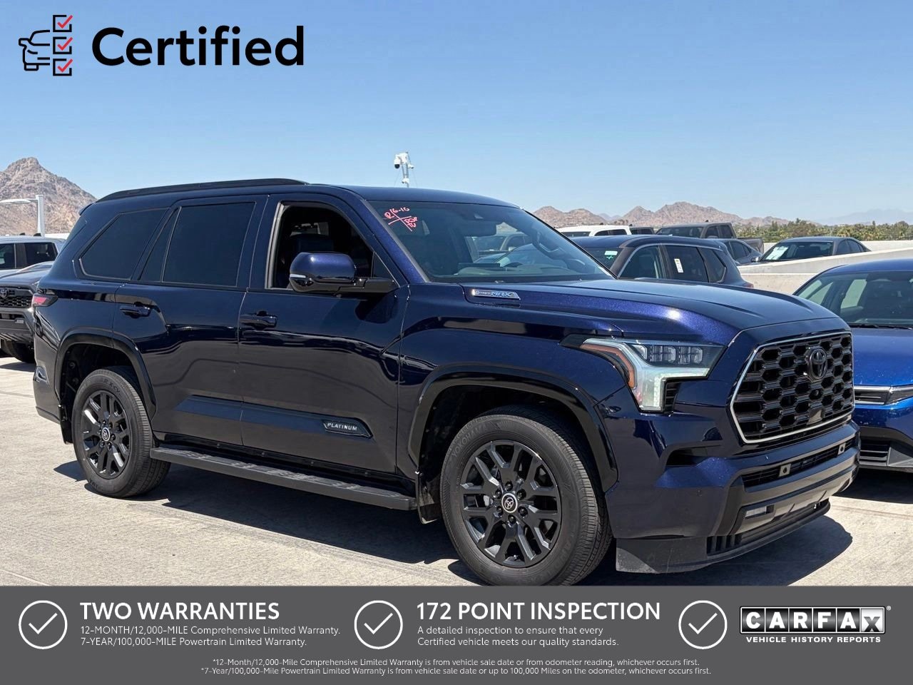 Used 2024 Toyota Sequoia Platinum AWD/4WD image 1