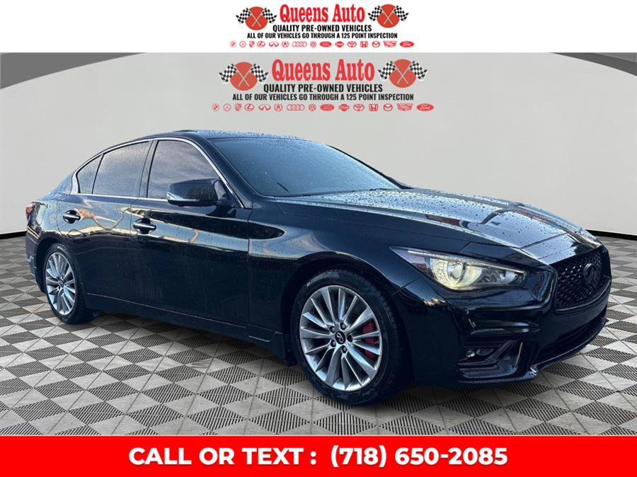 Used 2021 INFINITI Q50 Luxe w/ Cargo Package AWD/4WD image 9