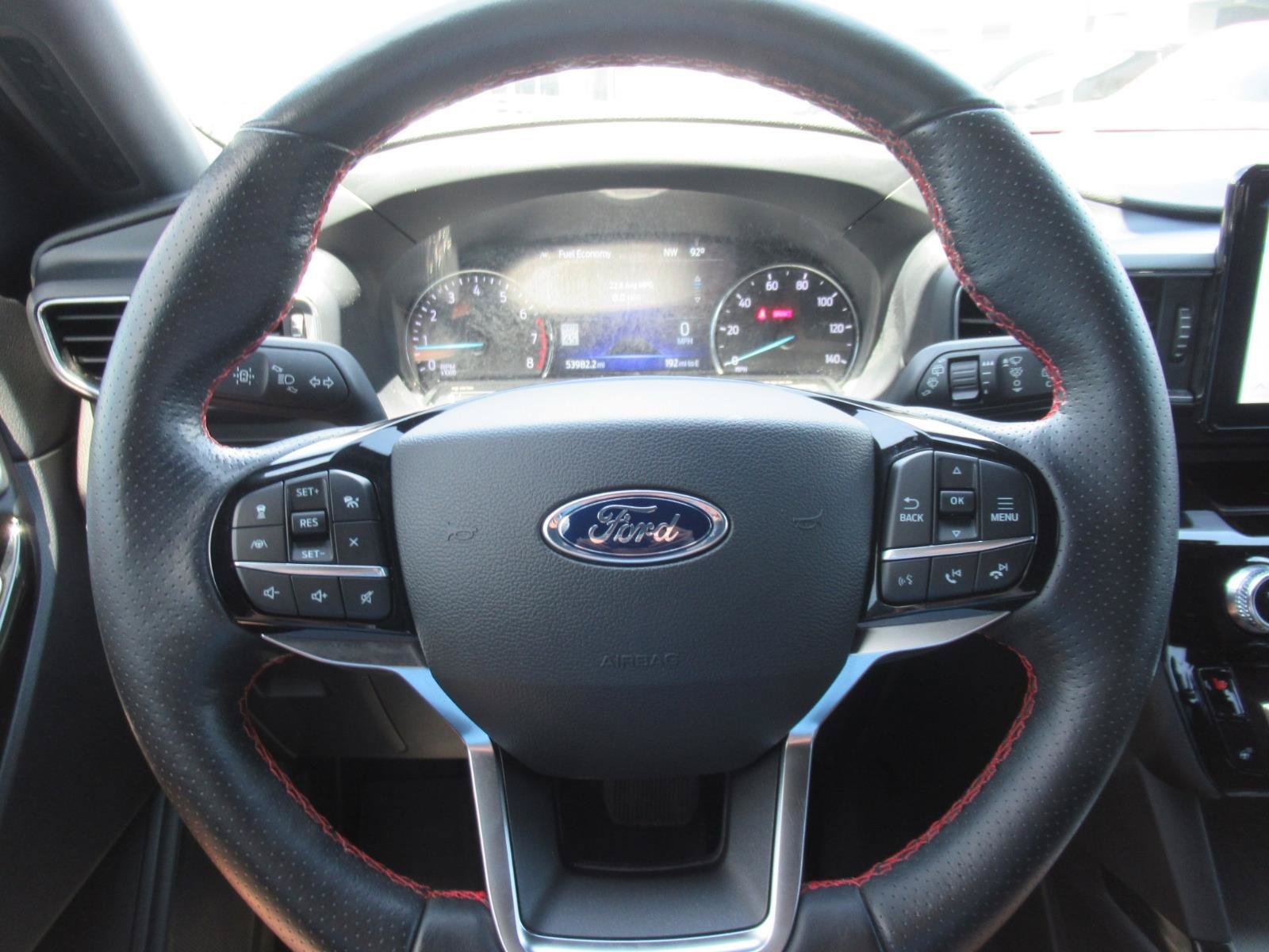 Used 2022 Ford Explorer ST-Line w/ Class IV Trailer Tow Package RWD image 24