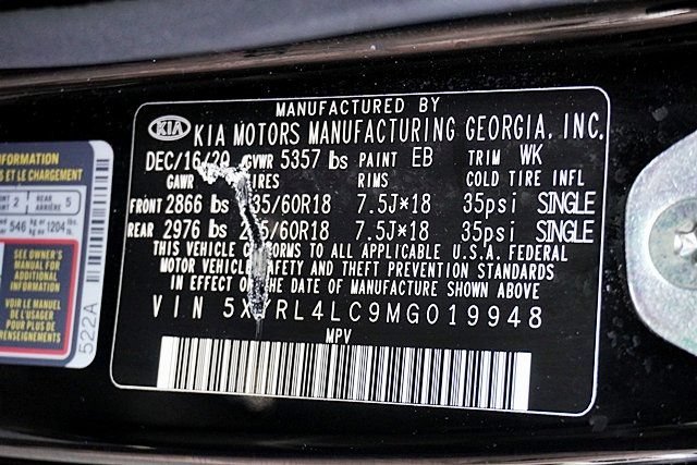Used 2021 Kia Sorento S FWD image 13