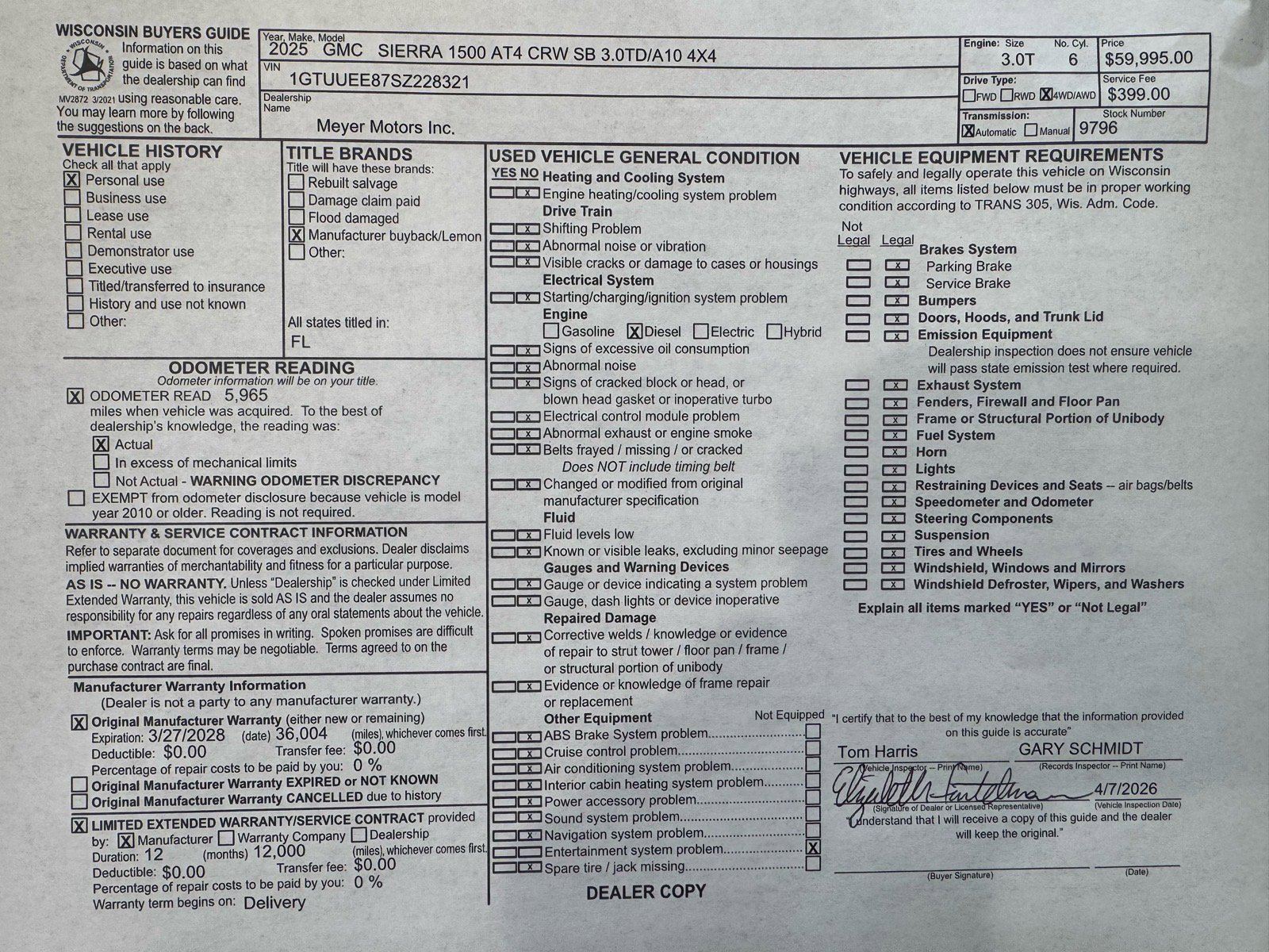 Used 2025 GMC Sierra 1500 AT4 w/ AT4 Premium Package image 32