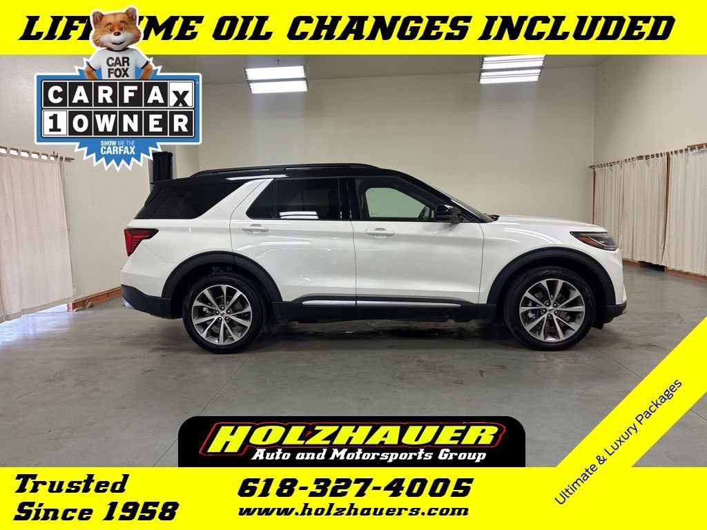 Used 2025 Ford Explorer Platinum w/ Ultimate Package