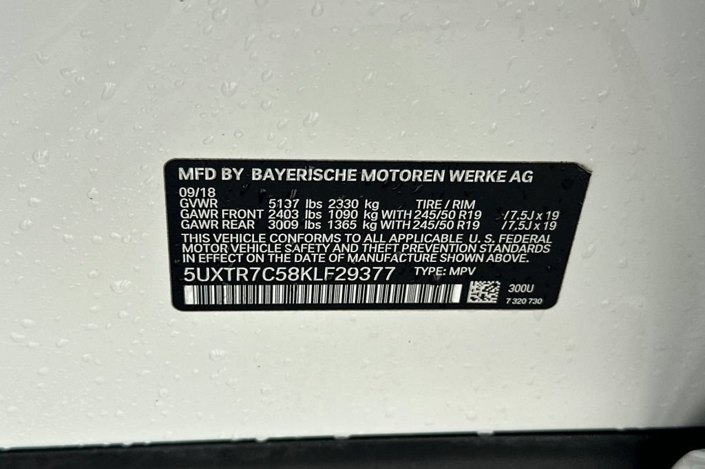 Used 2019 BMW X3 sDrive30i w/ Premium Package RWD image 35