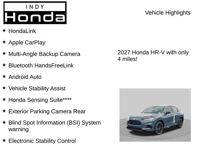 New 2027 Honda HR-V Sport image 7