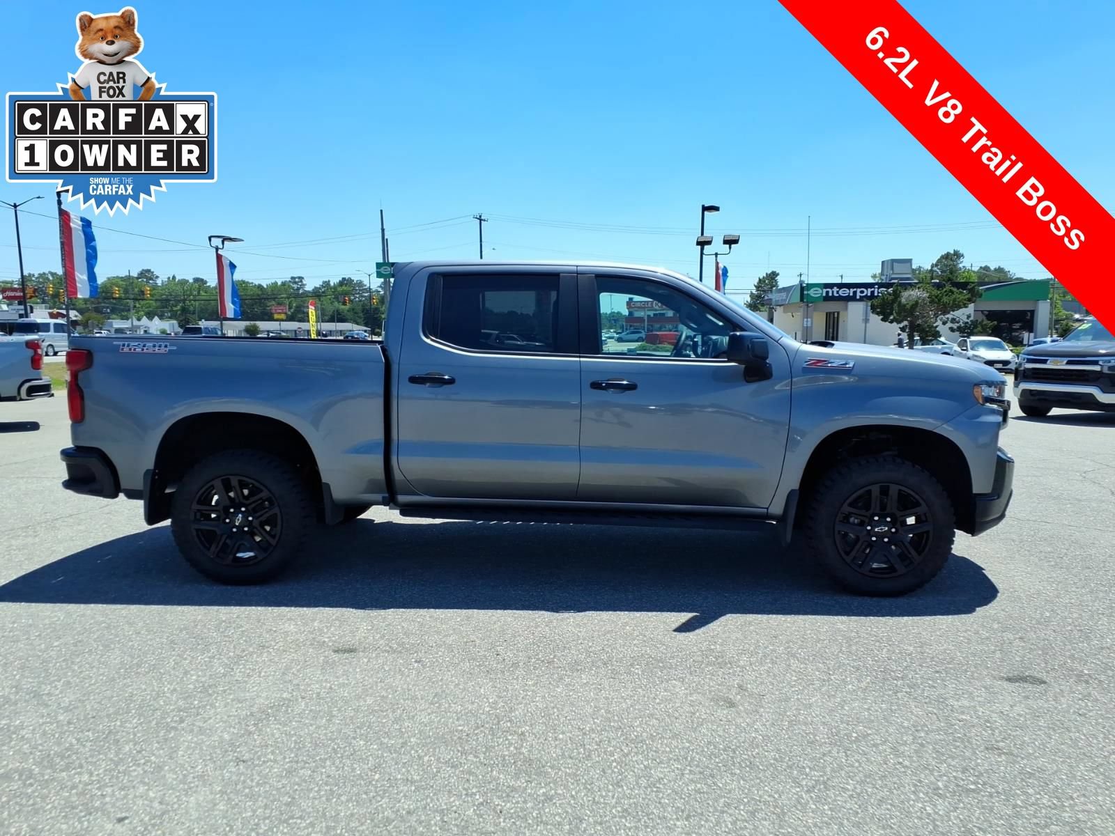 Used 2022 Chevrolet Silverado 1500 LT Trail Boss w/ Bed Protection Package AWD/4WD image 6