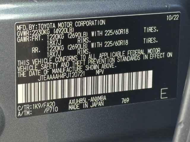 Certified 2023 Toyota Venza LE AWD/4WD image 36