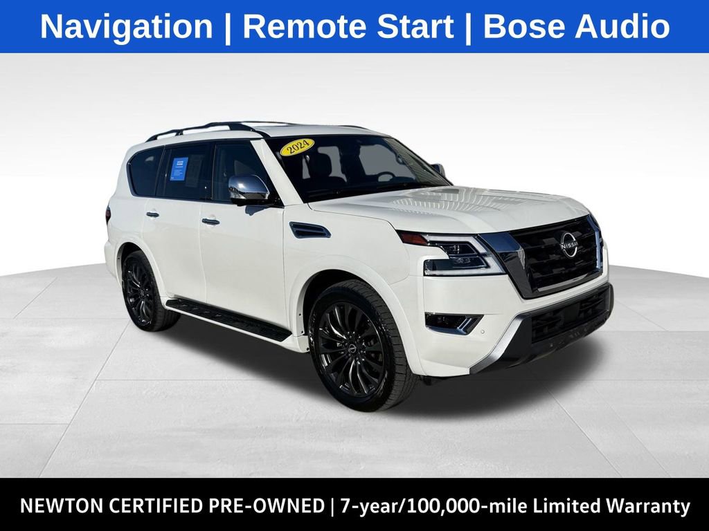 Used 2024 Nissan Armada Platinum w/ Captain's Chairs Package