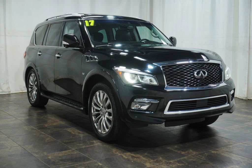 Used 2017 INFINITI QX80 4WD w/ Driver Assistance Package