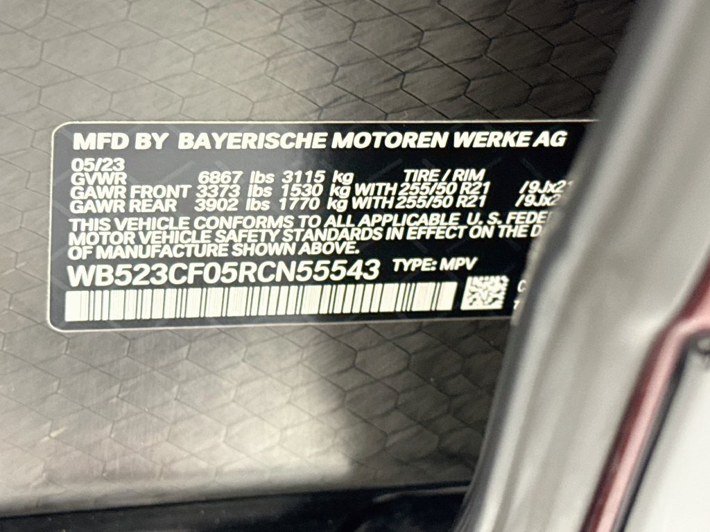 Certified 2024 BMW iX xDrive50 w/ Premium Package AWD/4WD image 33