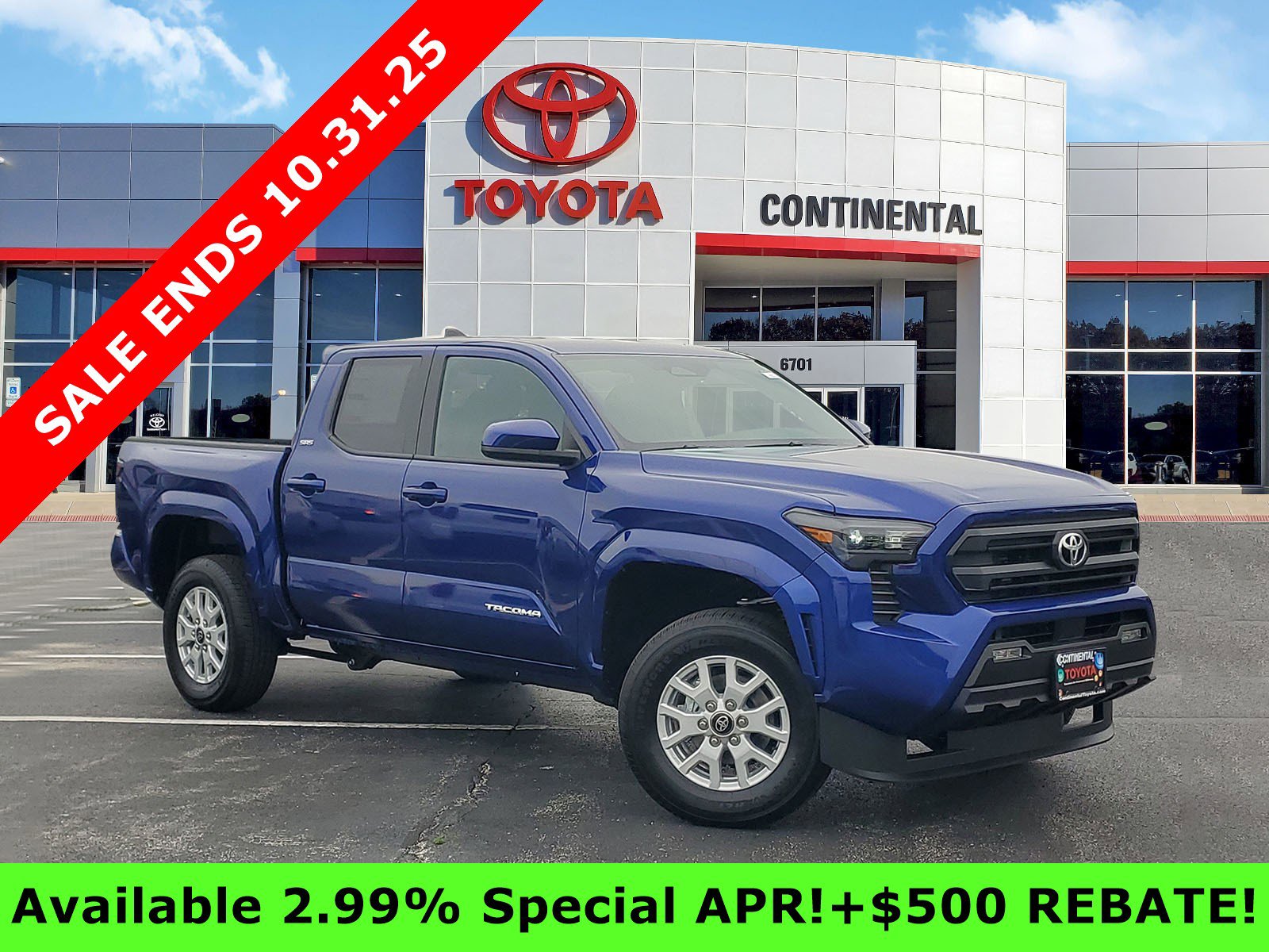 New 2025 Toyota Tacoma SR5