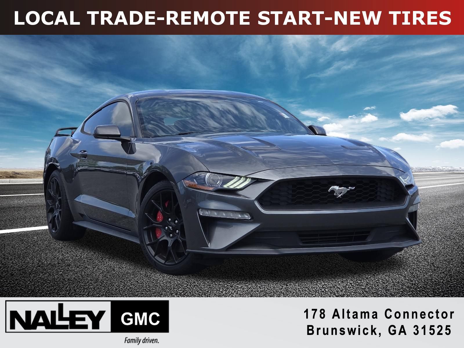 Used 2018 Ford Mustang Coupe w/ Ecoboost Performance Package RWD image 1