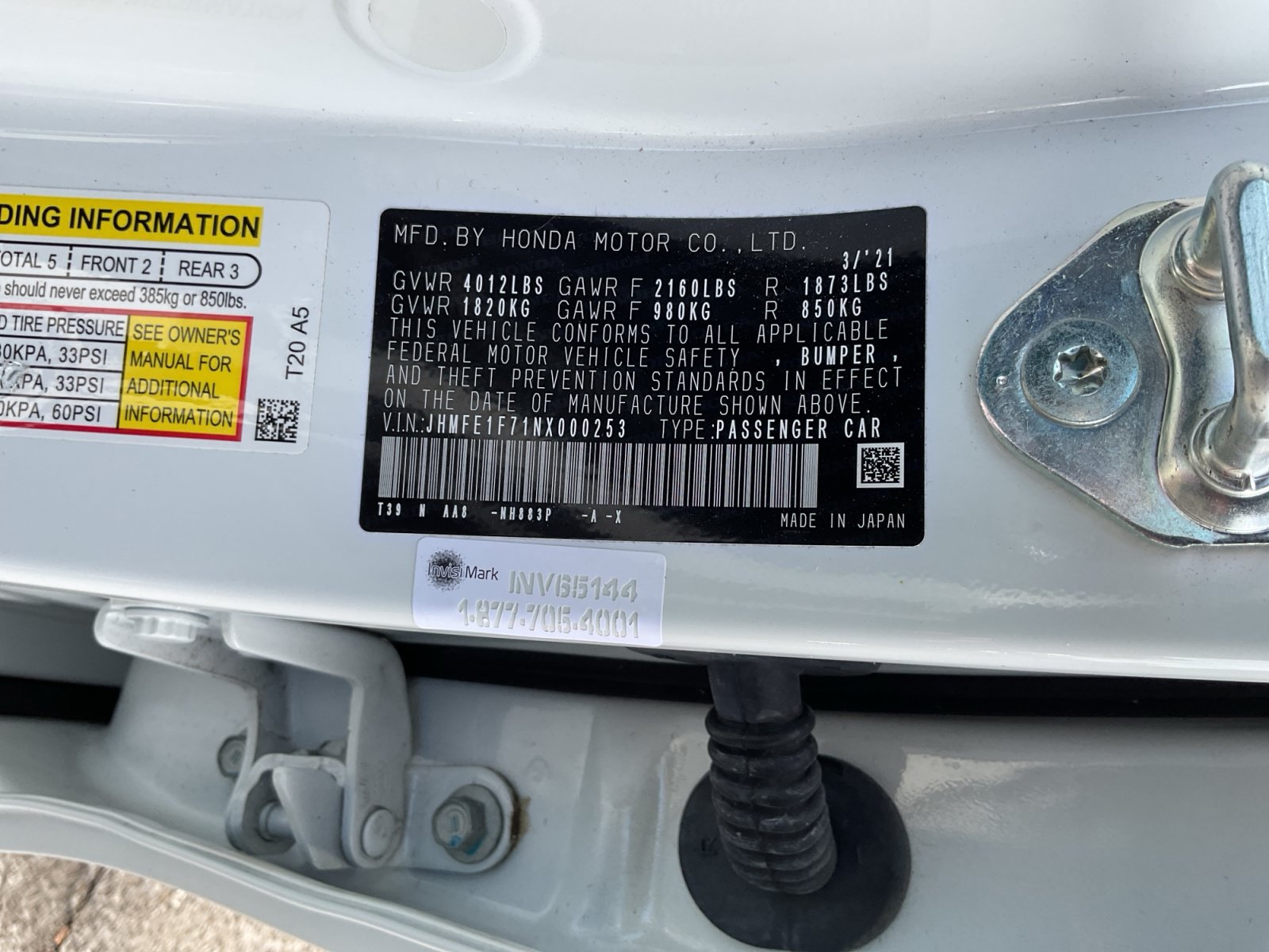 Used 2022 Honda Civic EX image 27
