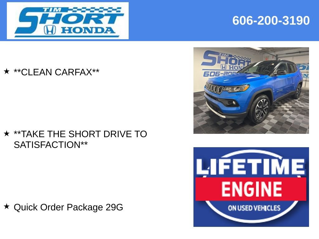 Used 2023 Jeep Compass Limited AWD/4WD image 5