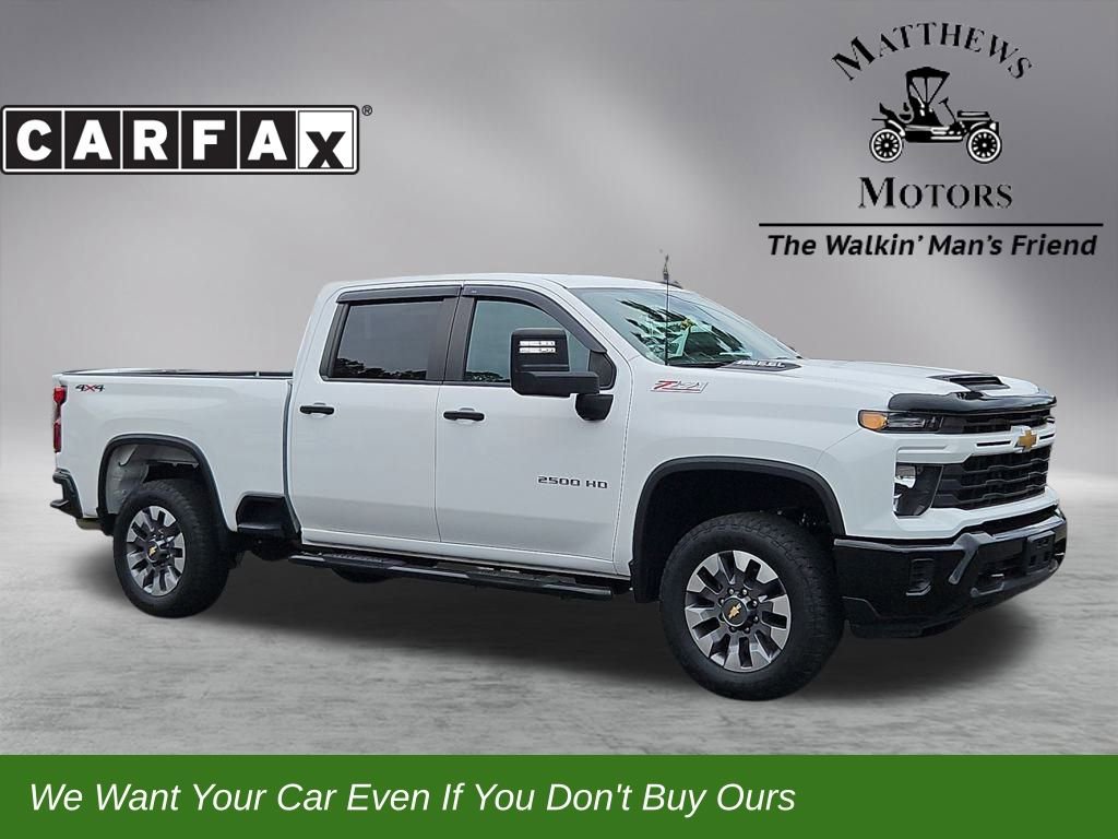 Used 2024 Chevrolet Silverado 2500 Custom w/ Custom Value Package 360° Tour