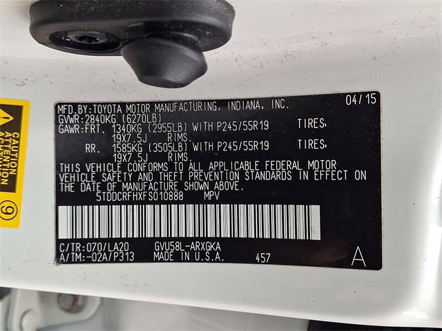 Used 2015 Toyota Highlander Limited image 30