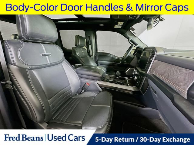 Certified 2023 Ford F150 Platinum w/ Equipment Group 701A High image 36