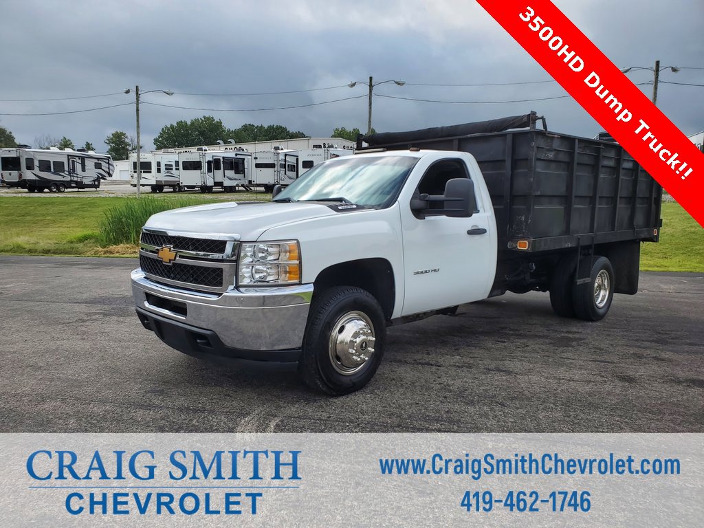 Used 2013 Chevrolet Silverado 3500 W/T w/ Snow Plow Prep Package