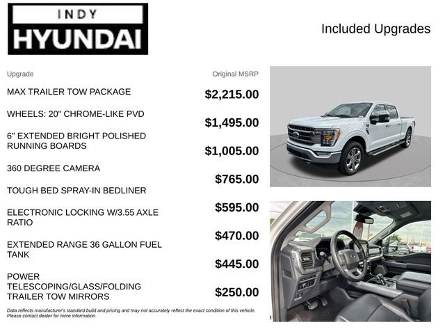 Used 2023 Ford F150 Lariat w/ Max Trailer Tow Package AWD/4WD image 4