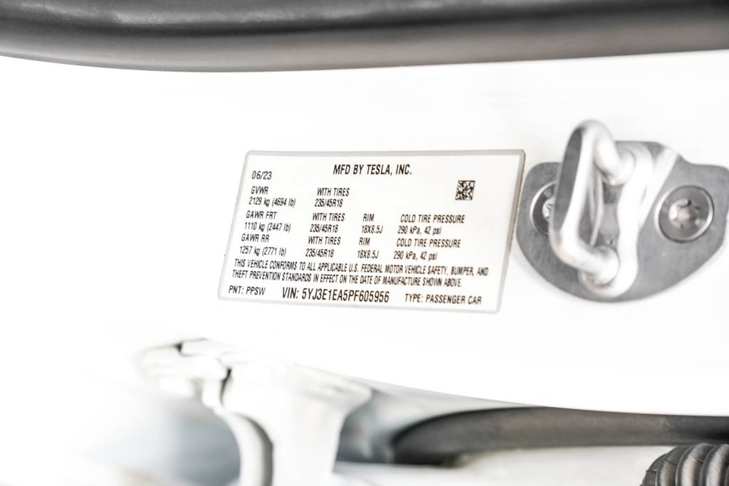 Used 2023 Tesla Model 3 Standard Range RWD image 35
