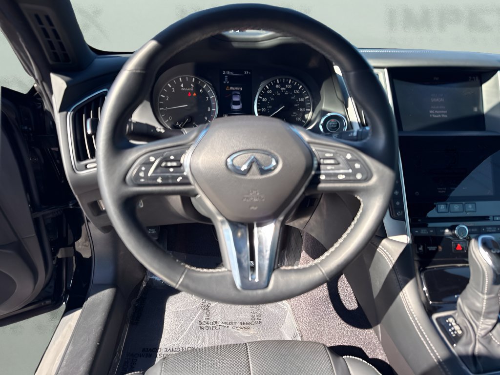 Used 2022 INFINITI Q60 3.0t Luxe w/ Style Package RWD image 14