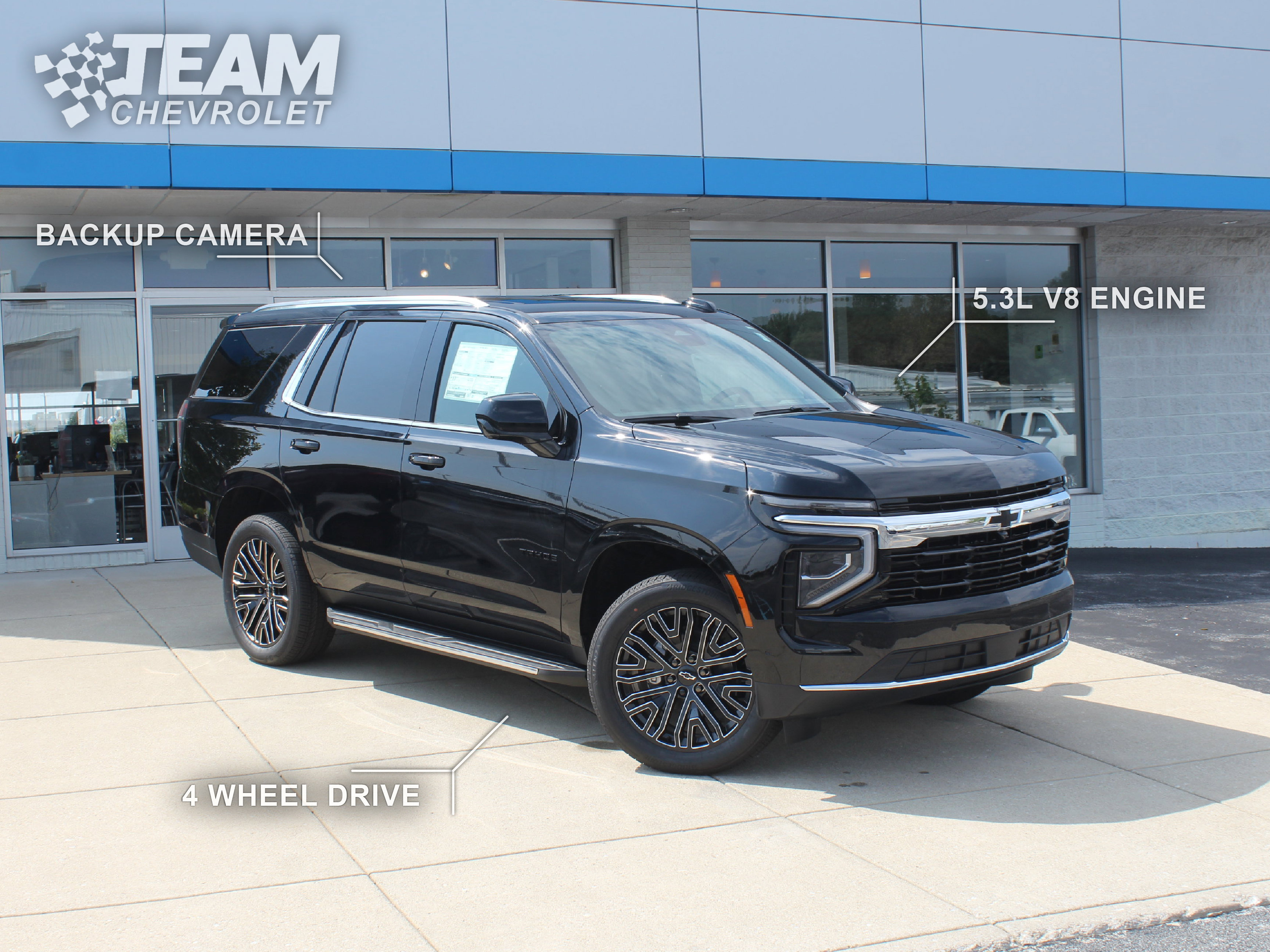 New 2026 Chevrolet Tahoe LS w/ LPO, Dark Essentials Package AWD/4WD image 2