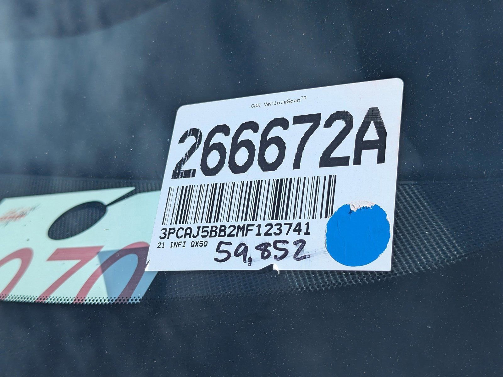 Used 2021 INFINITI QX50 Luxe image 36