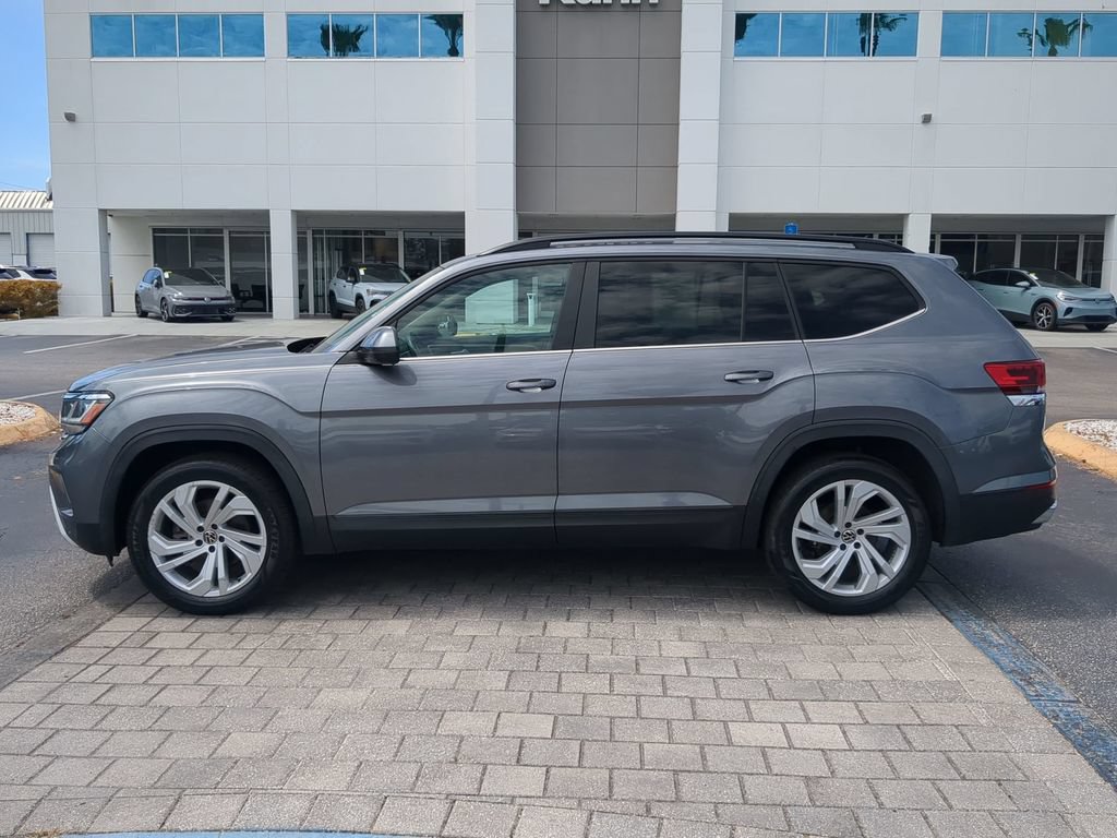 Used 2021 Volkswagen Atlas SE w/ Towing Package FWD image 6